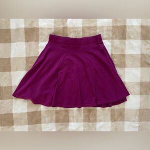 Victoria's Secret Dark Pink flare skirt